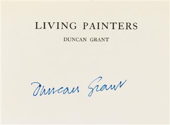(GRANT, DUNCAN / HOGARTH PRESS.) Fry, Roger. Duncan Grant.